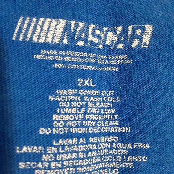 Nascar 2011 Men's Jimmie Johnson 5 Time Sprint Cup Champion T Shirt in Size 2XL - Picture 7 of 7